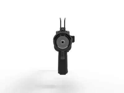 Prototype blaster of Boba Fett 1978 3D model