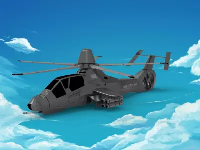 Boeing Sikorsky RAH-66 Comanche 3D model