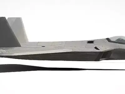 F-22 Raptor 3D Model 3D model