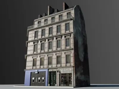 European Commercial Bank 3D model
