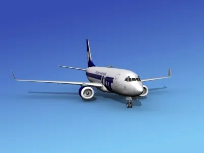 Boeing 737-700ER Lot Polish Airlines 3D model