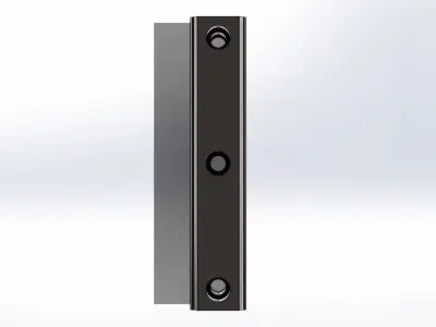 Guia Linear OBR A 55R Linear Guide 3D model