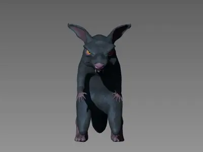Rat model Free 3D model