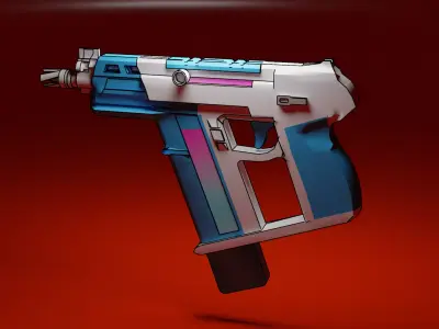 Valorant Frenzy Free low-poly 3D model