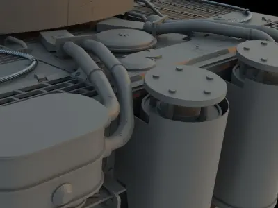 Char Tiger1-ausf-e 3D model