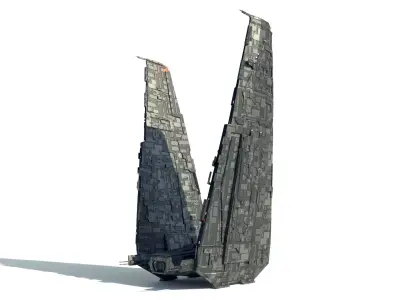 Spaceship star wars 3D model get