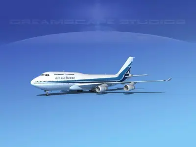 Boeing 747-400 Aerolineas Argentinas 3D model
