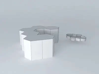 Etec Cotia plots over pool Free 3D model