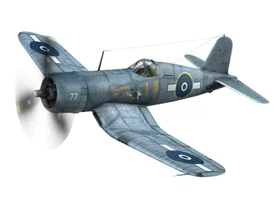 Vought F4U-1A - NZ5277 3D model