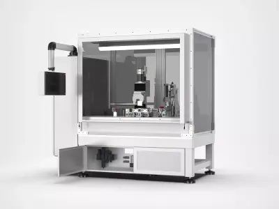 Automatic Resistance Plug-in Machine 3D model