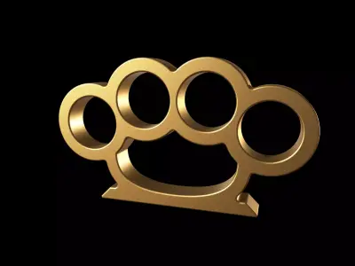 Brass Knuckles 3D model