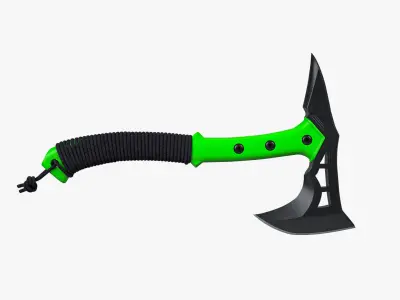 Tactical Axe 3D model