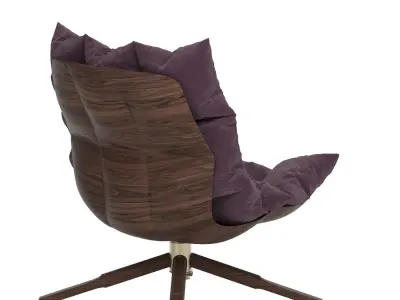 LOUNGE CHAIR 3D model 7