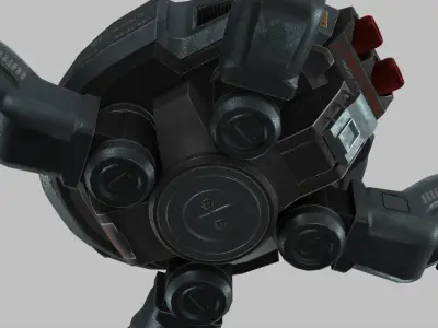Spider Mech SR MK II  3D model