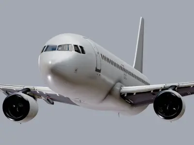 Airbus A320 Airplane 3D model