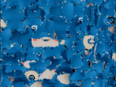 Cute Cartoon Hedgehog 3D Model Low-poly 3D model