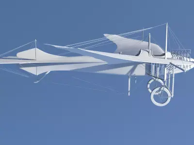 TAUBE PLANE 3D model