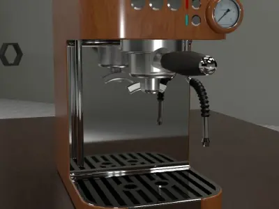 Home Espresso Machine 3D model