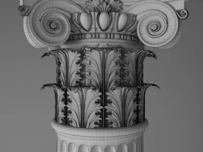 Column - Composite Order 3D model