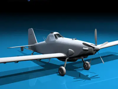 AT-802F Air Tanker 3D model