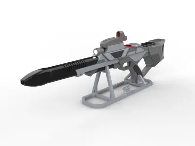 Type 3 Nemesis Phaser Star Trek First Contact - Commercial - STL 3D print model