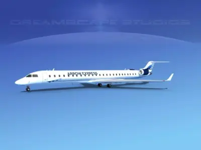 Bombardier CRJ1000 Arrow Express 3D model