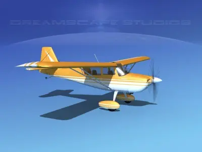 Bellanca Citabria 7KC V03 3D model