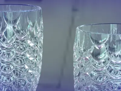 DECORE coffee cup with fish scales Free 3D print model