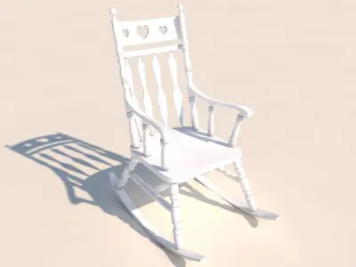 Rocking Chair Free 3D model get