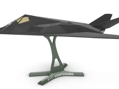 F-117 Nighthawk 3D print model