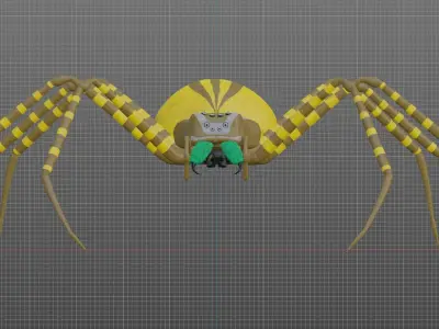 Total Spider 3D model