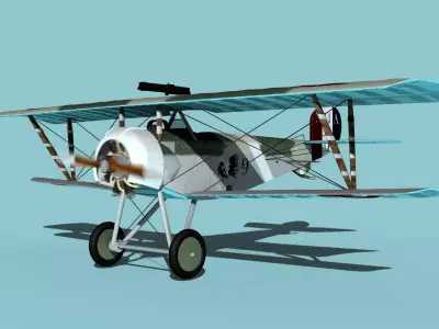 Nieuport 11 VHP V15 3D model