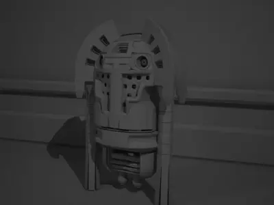 robot star wars Free 3D model
