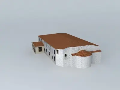 Central Orthodox church 3D model