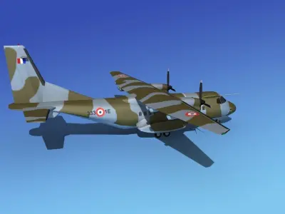 Casa CN-235 France 2 3D model