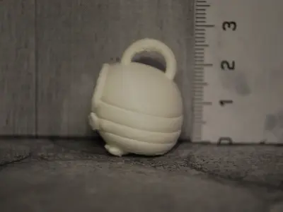 cute keychain Penguin Sandy ready 3D print Free 3D print model