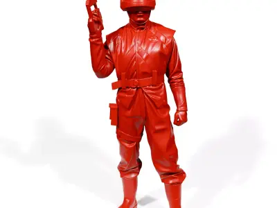 V Visitors soldier 3D print model