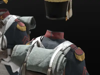 SOLDIER Grande Armee French 3D model