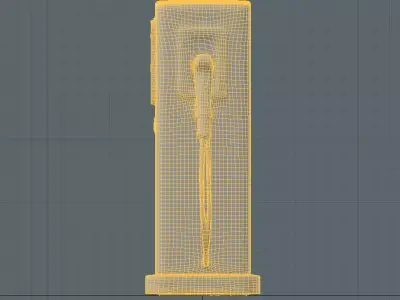 Fuel dispenser 3D model  3D model