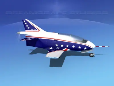 Bede Bd-5 Microplane V07 3D model