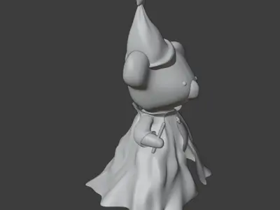 KoKo the Koala Wizard 3D model