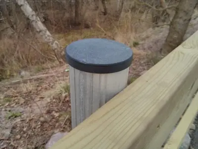 Fence pole cap Free 3D print model