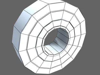 Bearing ball 3D model