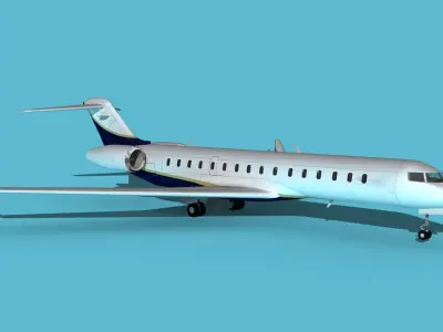 Bombardier Global 7000 V05 3D model