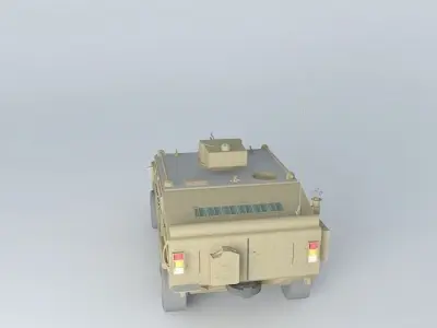 Armoured vehicle infantry and reconnaissance Free 3D model