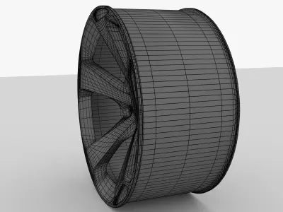 OZ Asphen HLT Low-poly 3D model