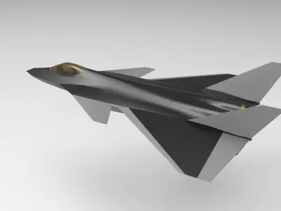 Chengdu J-20 3D model