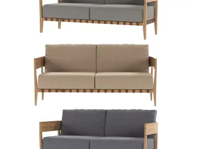 Garden Sofa Free 3D model