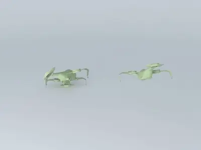 Heli Cargo Concept Free 3D model