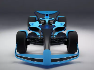 Modified F1 2023 Concept Free 3D model